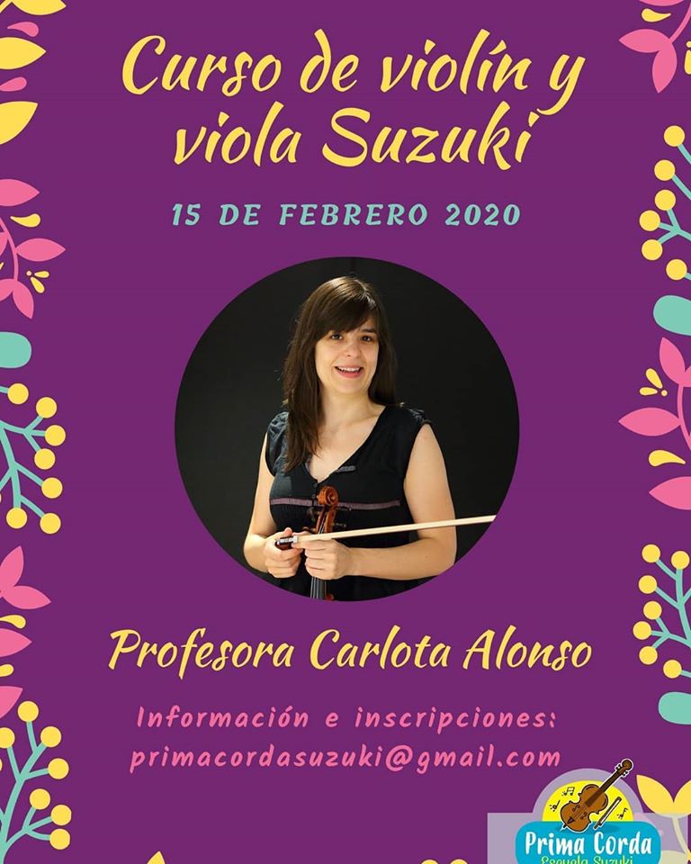 Curso Violín y Viola Suzuki Carlota Alonso 2020